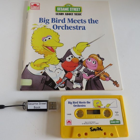 Sesame Street Media Sesame Street Big Bird Meets The Orchestra Bk